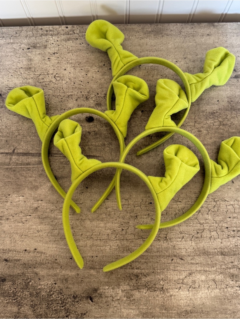 Shrek Ear Headband - Set of 4